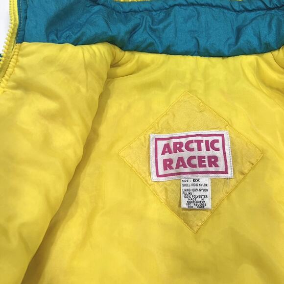 Arctic Racer Retro Colorblock Winter Coat - Picture 6 of 6